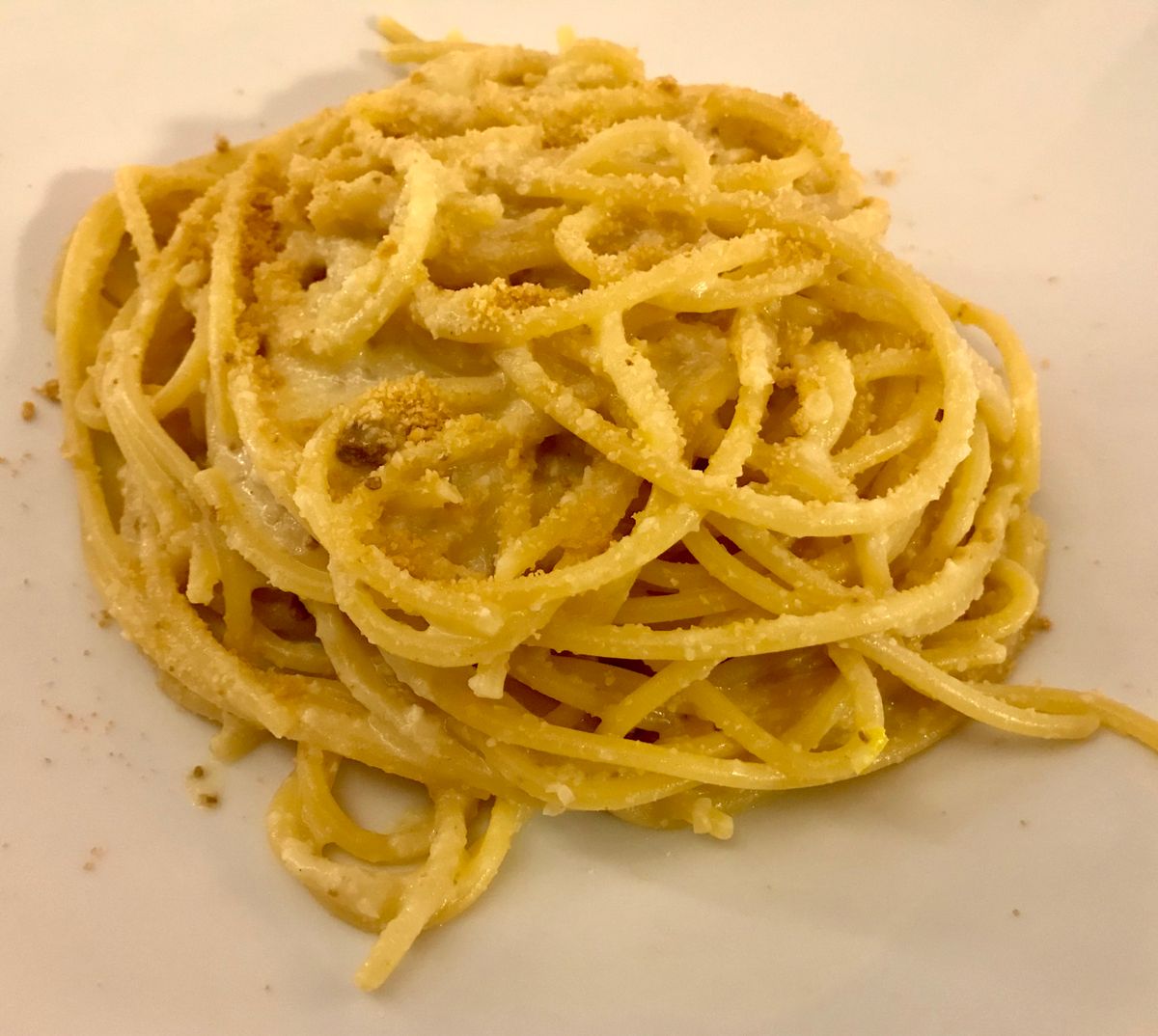 Spaghetti with Pistachio Sauce