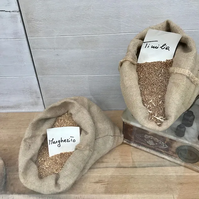 Ancient Grains at Bakery in Noto