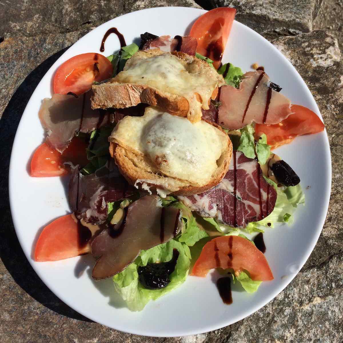 Corsican Goat Cheese Salad