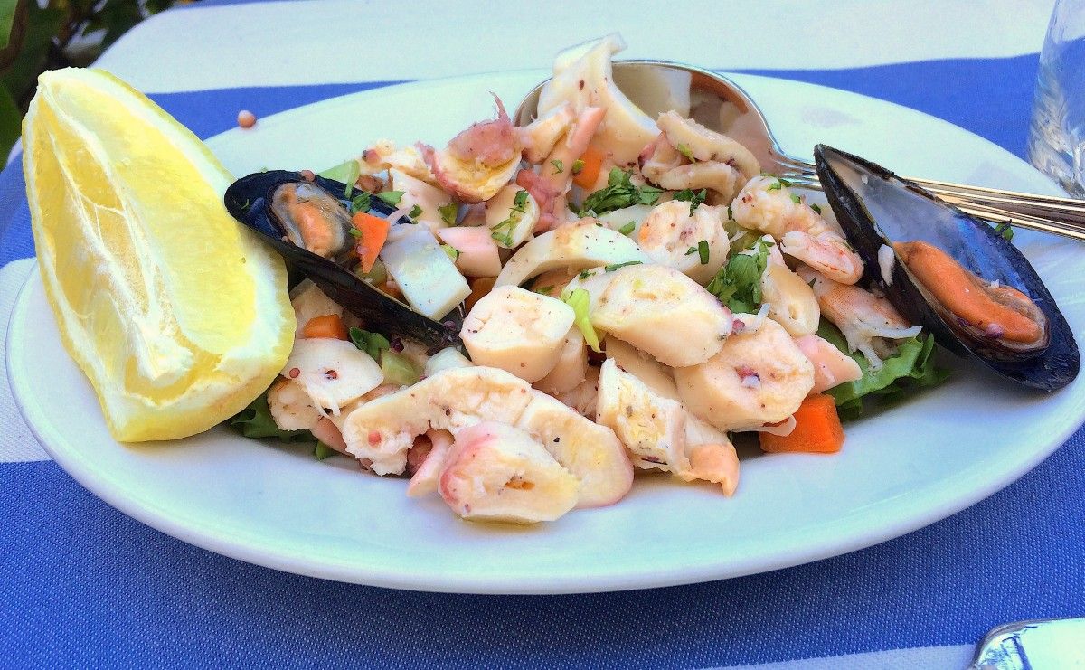 Seafood Salad in San Felice al Circeo