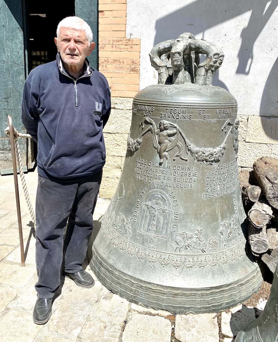 Antonio the Bell Master in Agnone