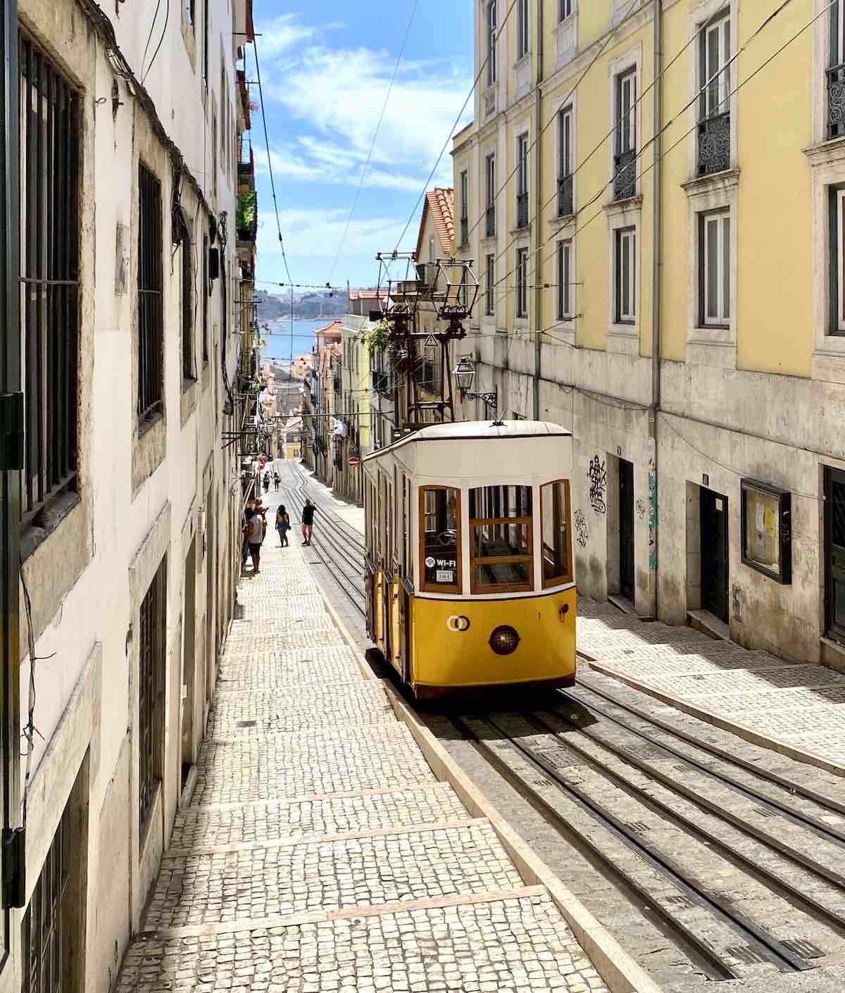 Cable Car in Lisbon