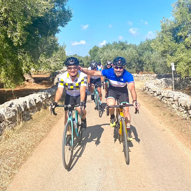 Cycling near Fasano