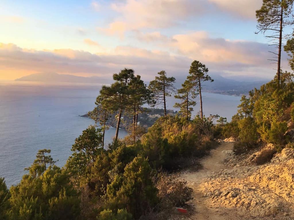 above sestri levante