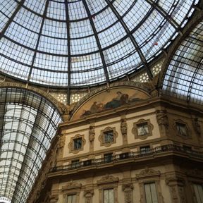 Vittorio Emanuele II Arcade Gallery in Milan