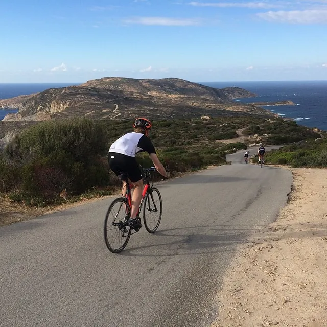 Riding near Calvi