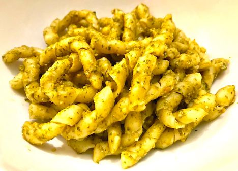 Busiate with Trapanese Pesto