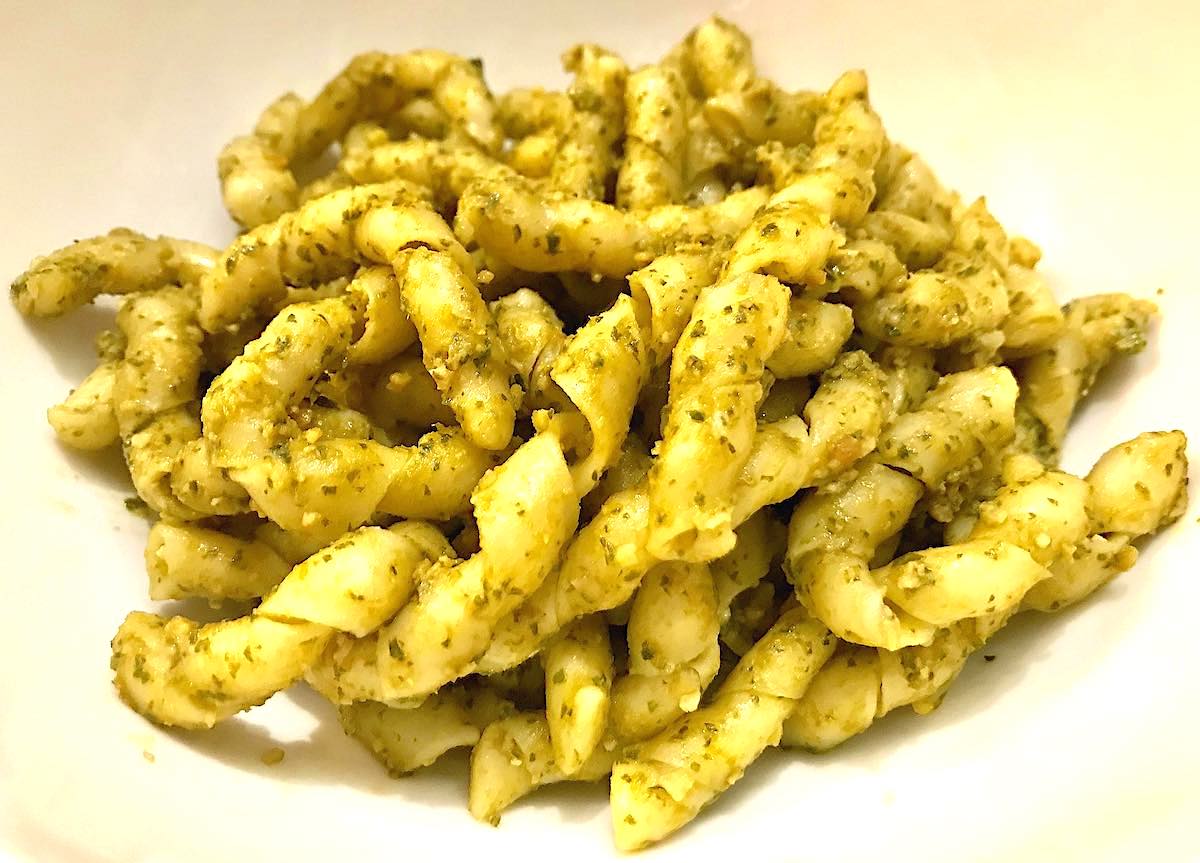 Busiate with Trapanese Pesto