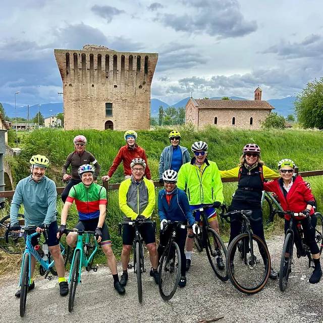 Our Group near Spoleto 