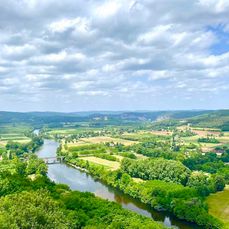 View of Dordogne River from Domme