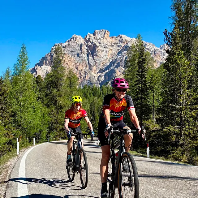 Cycling in the Dolomites