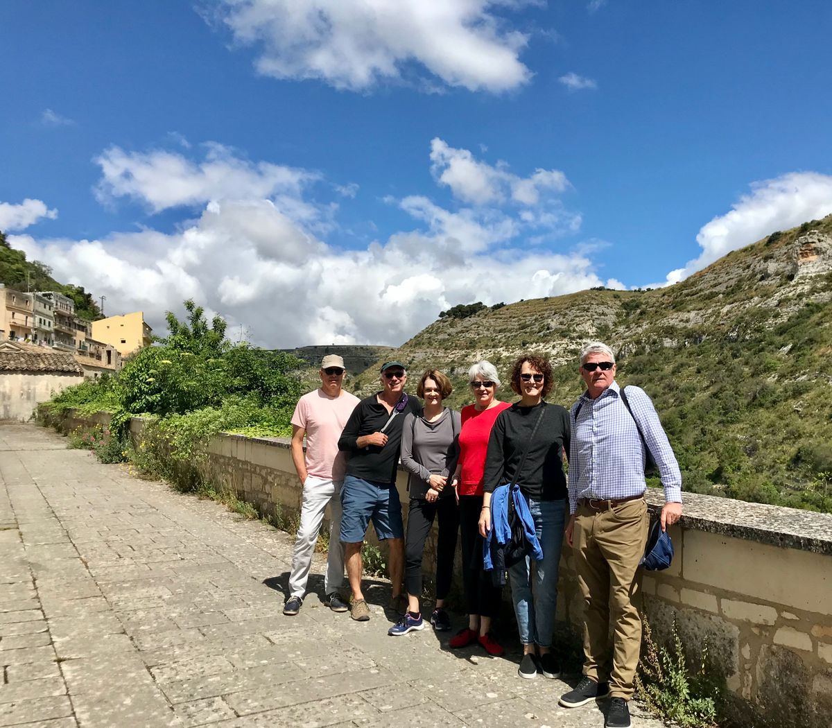 Group Pic near Ragusa Ibla