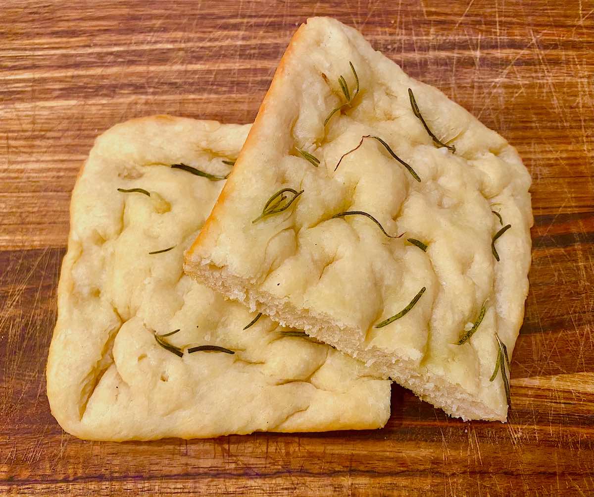 Focaccia with Rosemary