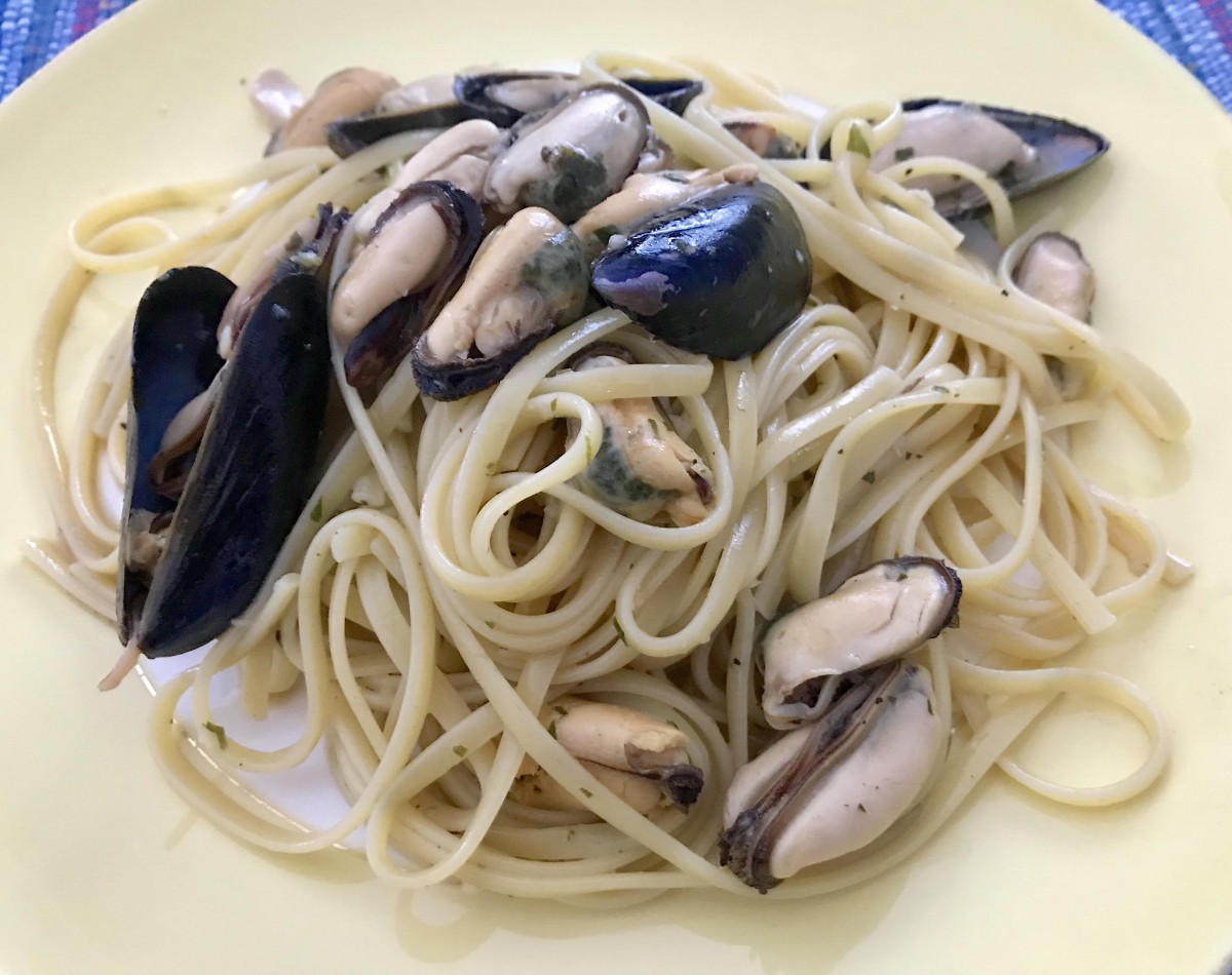 Linguine with Mussels