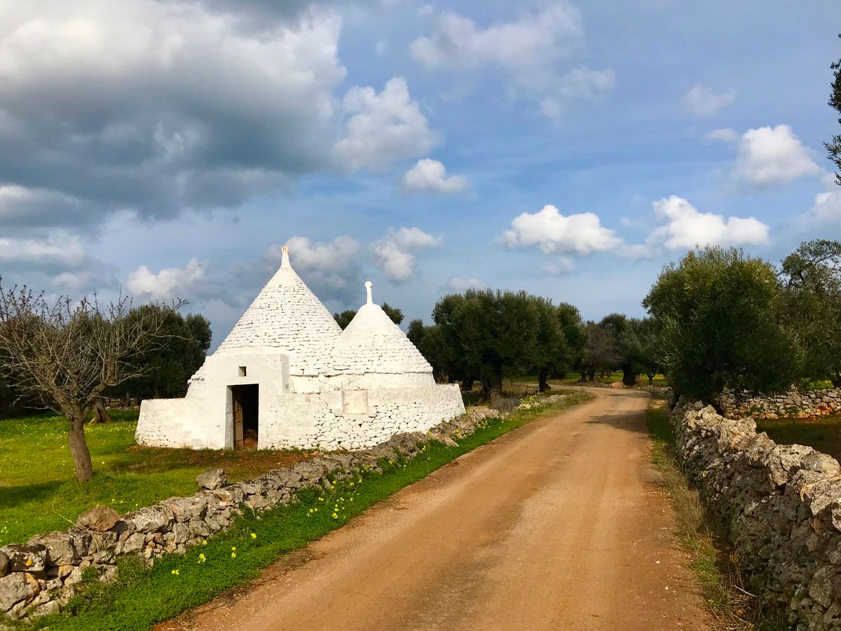 Trulli in the Countryside in Itria Valley