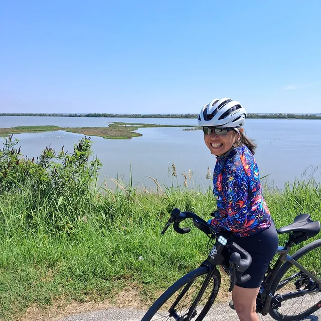 The Flat Roads of Romagna near Comacchio Lagoon