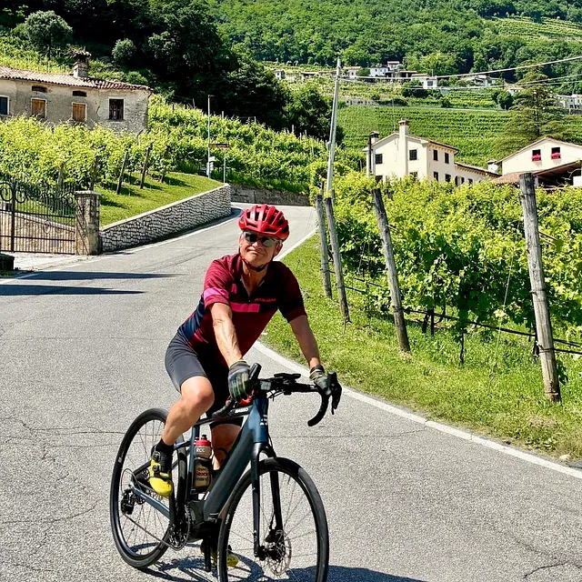 Riding in Prosecco Region in Veneto 