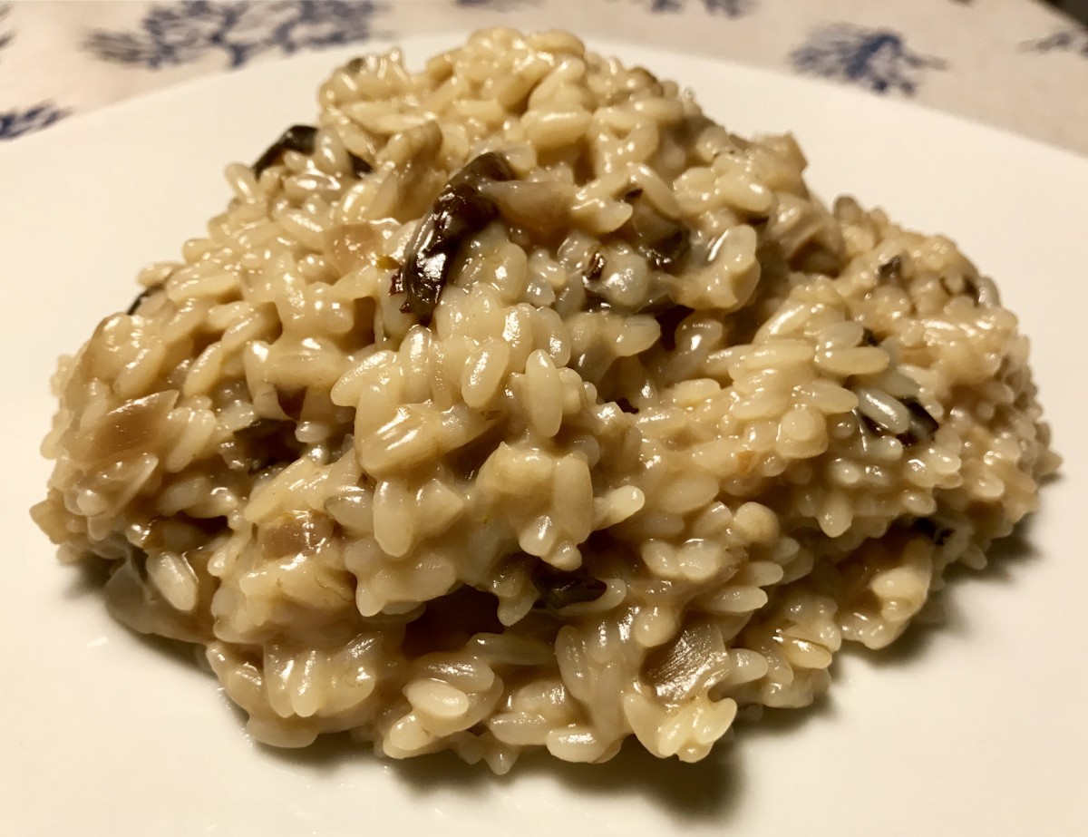 Risotto Radicchio and Gorgonzola