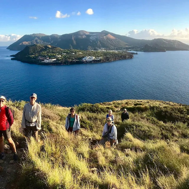 Hiking on Lipari