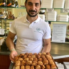 Piero with Cookies from Ceglie Messapica