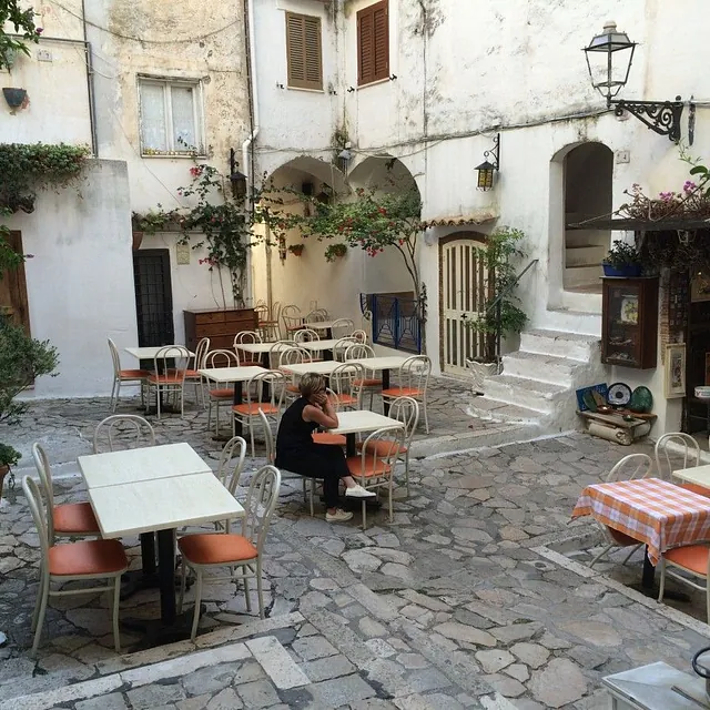 Small Piazza in Sperlonca