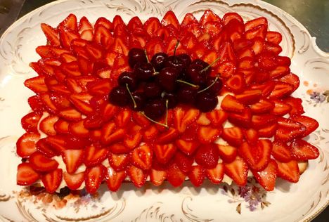 Preparing Dessert