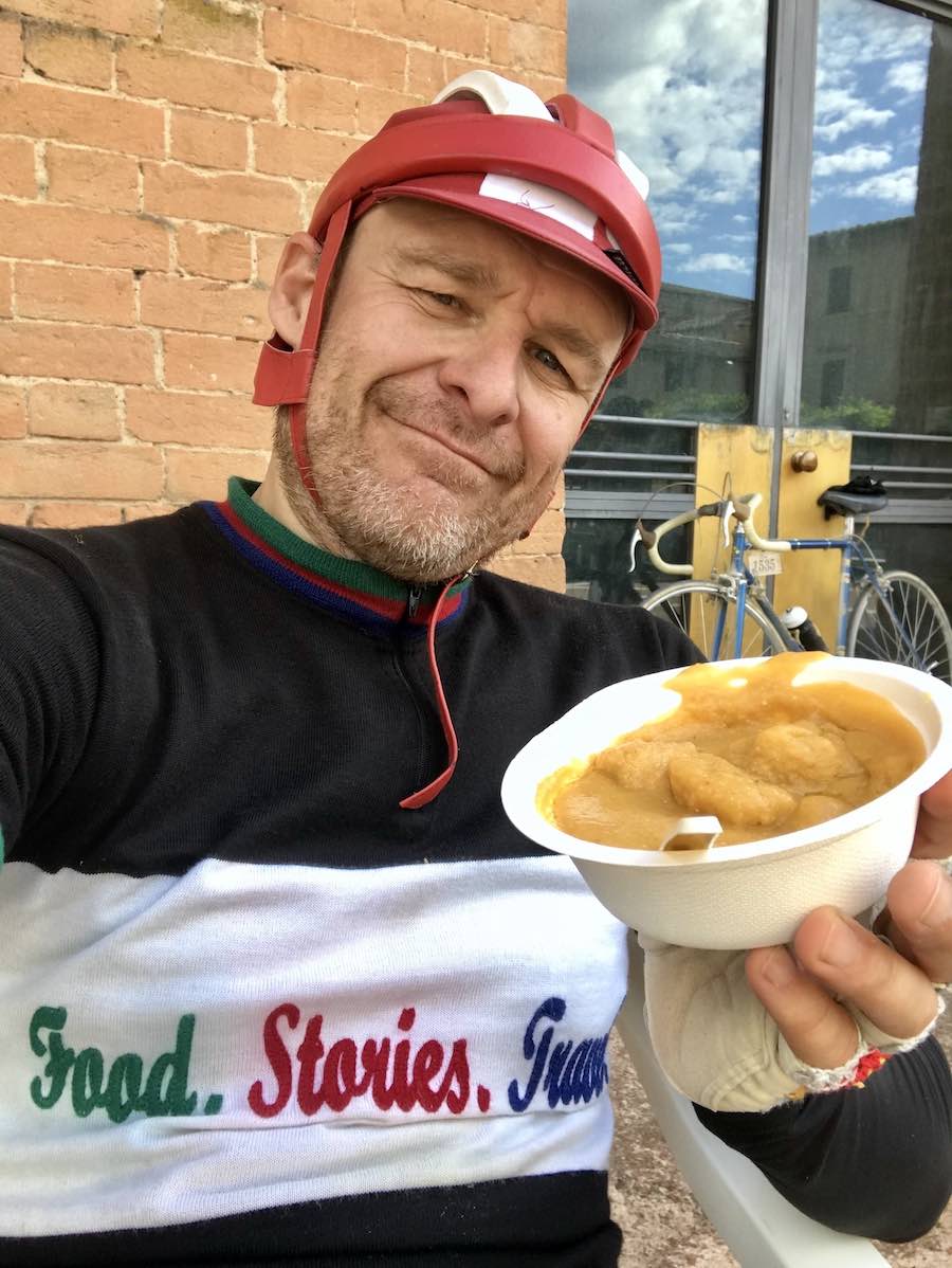 Cristiano at Eroica 2019 Enjoying Chickpea Soup