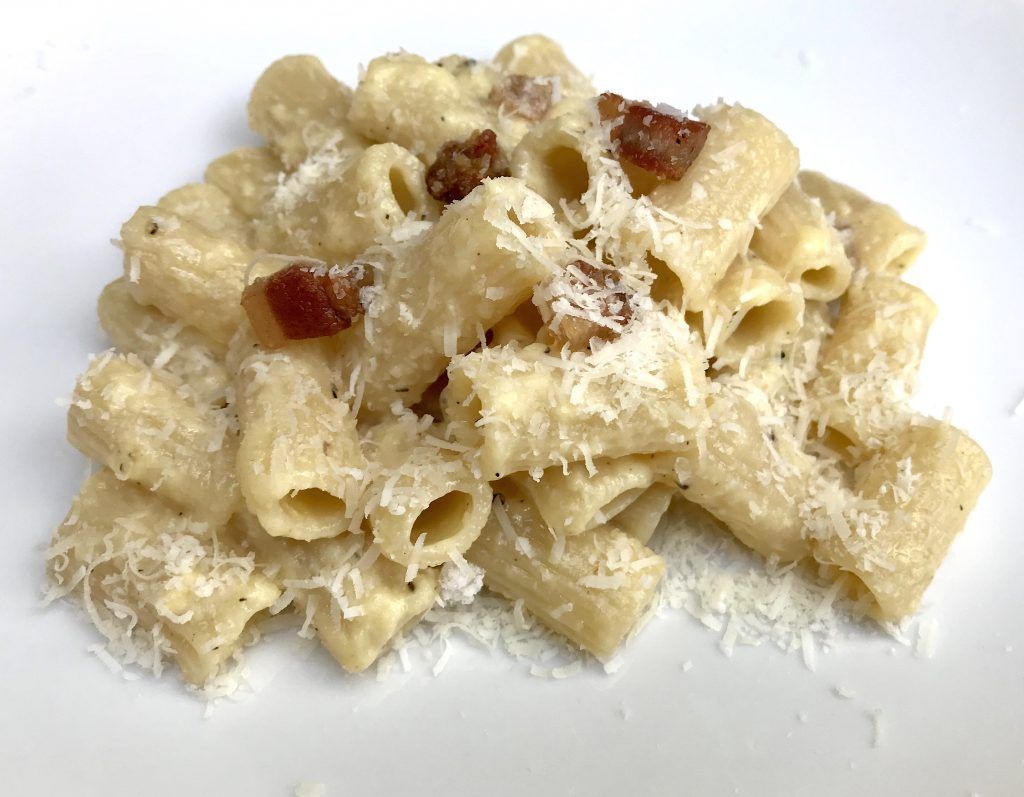 Rigatoni alla Carbonara