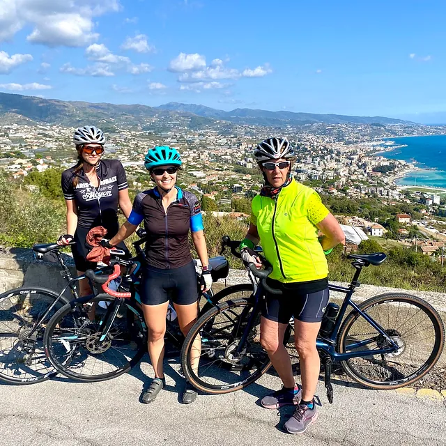 Cycling near Sanremo
