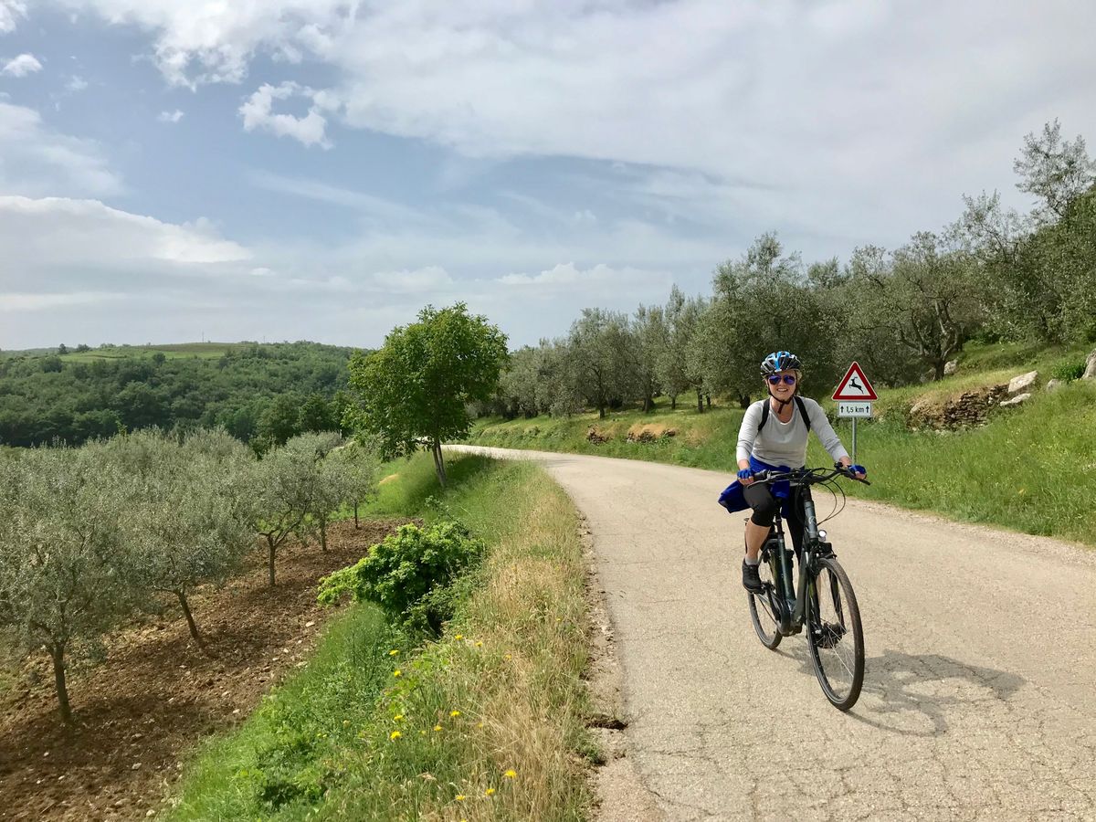 Riding in the Countryside of Istria